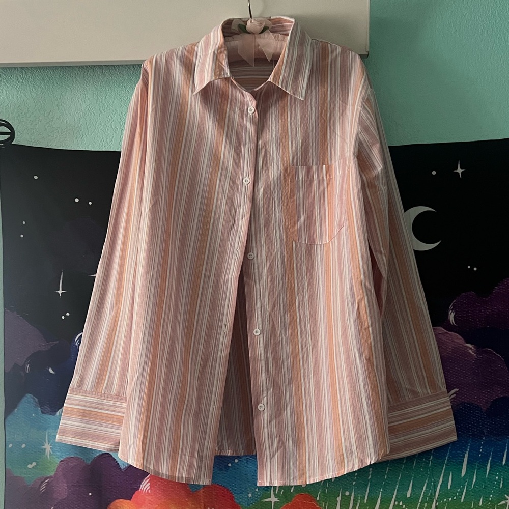 Grey Bandit oversized button-up